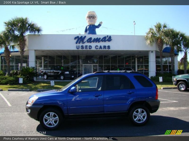 Smart Blue / Black 2006 Kia Sportage LX V6