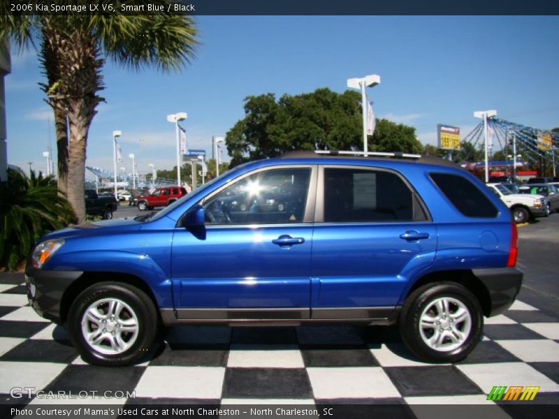 Smart Blue / Black 2006 Kia Sportage LX V6