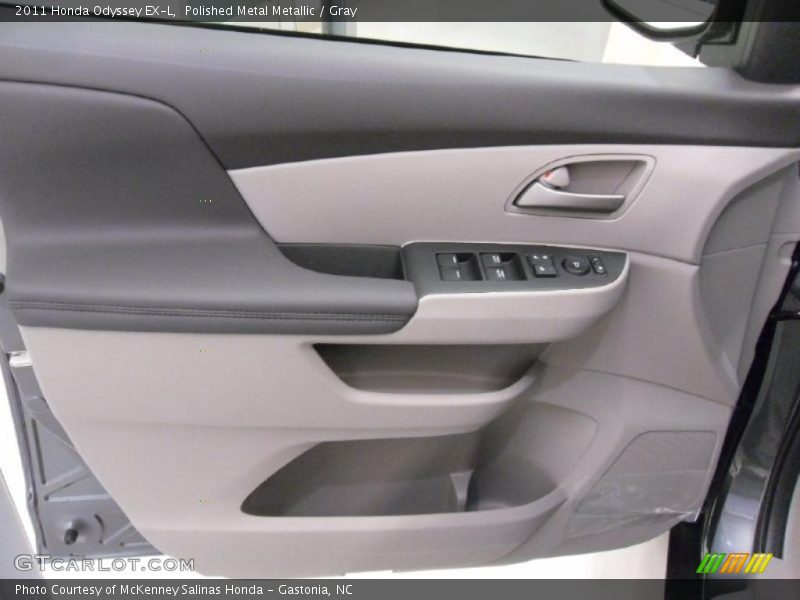 Polished Metal Metallic / Gray 2011 Honda Odyssey EX-L