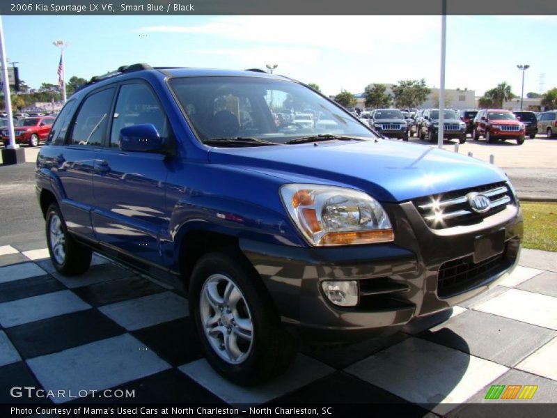 Smart Blue / Black 2006 Kia Sportage LX V6