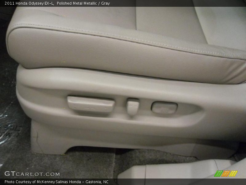 Polished Metal Metallic / Gray 2011 Honda Odyssey EX-L