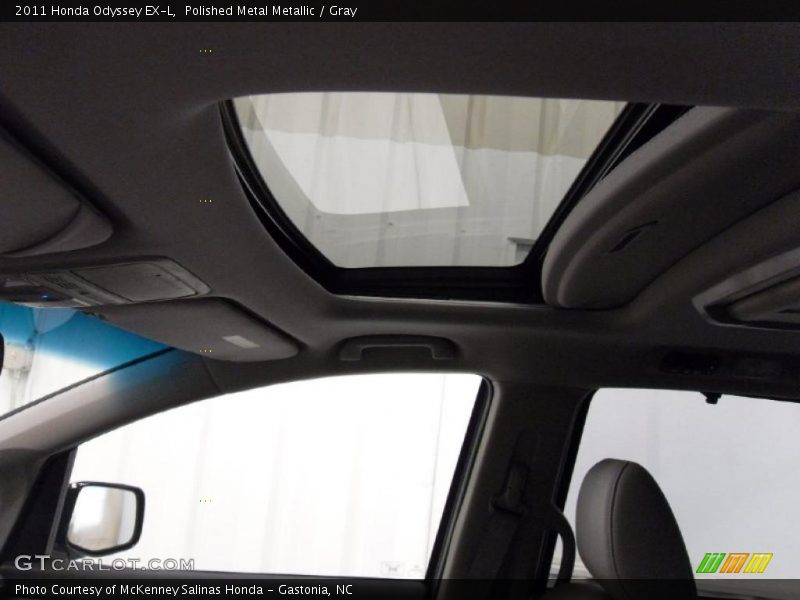 Polished Metal Metallic / Gray 2011 Honda Odyssey EX-L