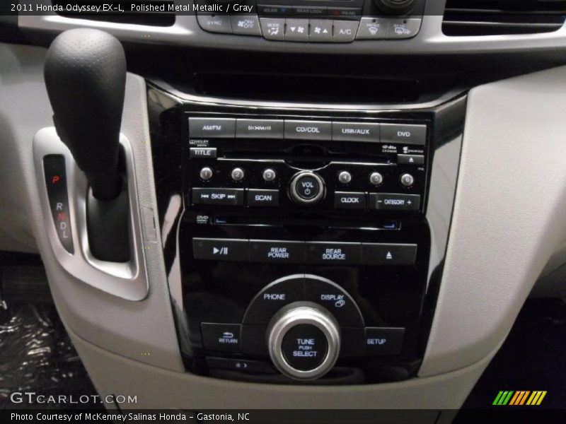 Controls of 2011 Odyssey EX-L