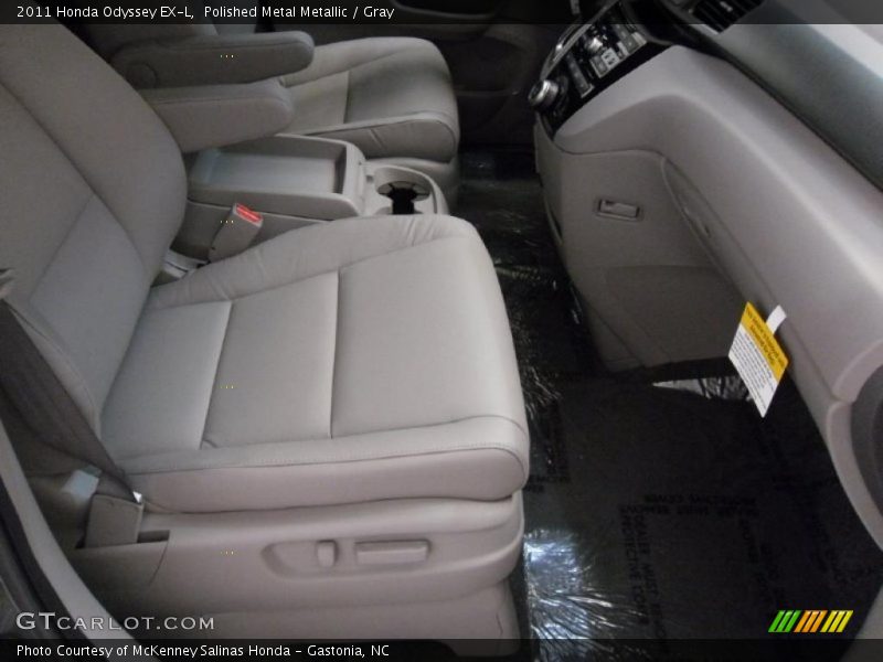 Polished Metal Metallic / Gray 2011 Honda Odyssey EX-L