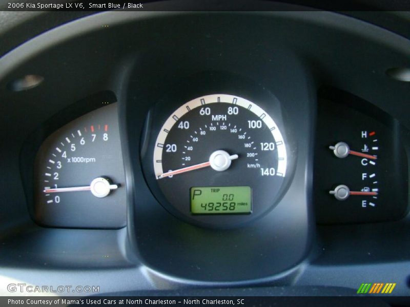  2006 Sportage LX V6 LX V6 Gauges