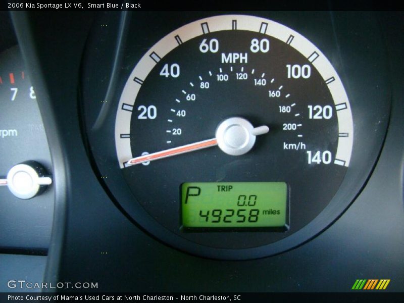 Smart Blue / Black 2006 Kia Sportage LX V6