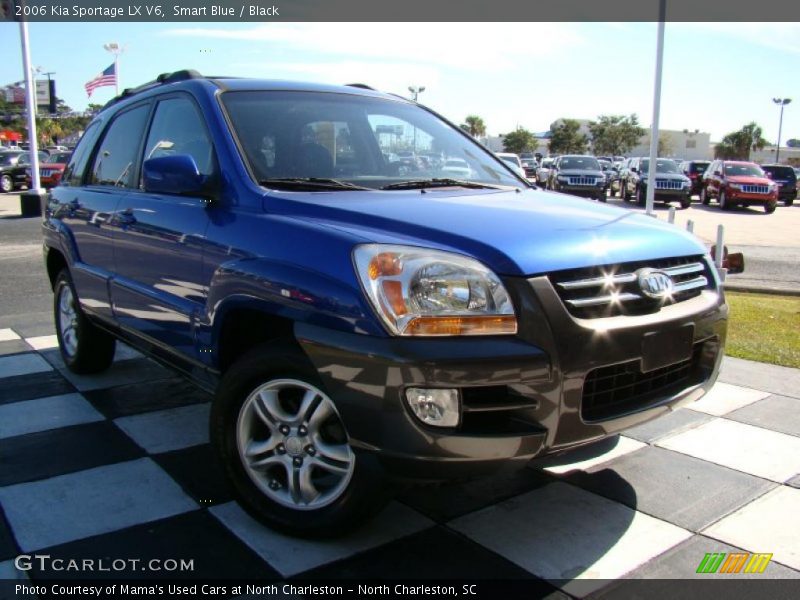 Smart Blue / Black 2006 Kia Sportage LX V6