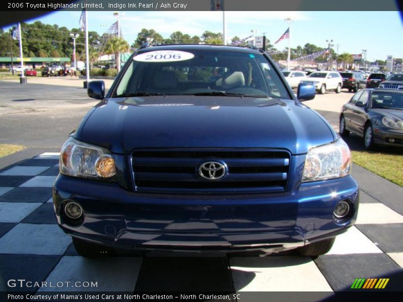 Indigo Ink Pearl / Ash Gray 2006 Toyota Highlander Limited