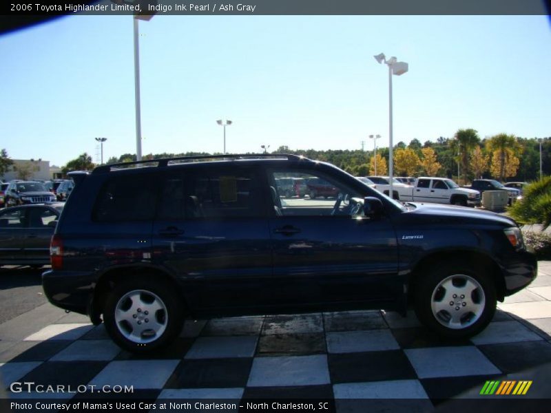Indigo Ink Pearl / Ash Gray 2006 Toyota Highlander Limited