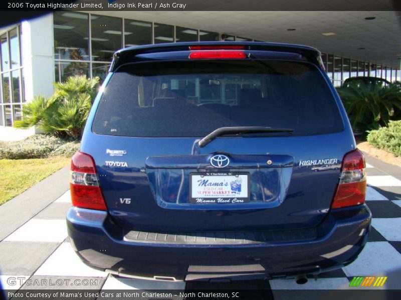 Indigo Ink Pearl / Ash Gray 2006 Toyota Highlander Limited