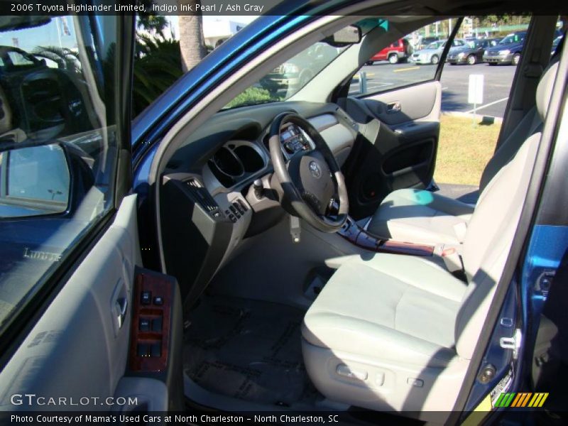 Indigo Ink Pearl / Ash Gray 2006 Toyota Highlander Limited