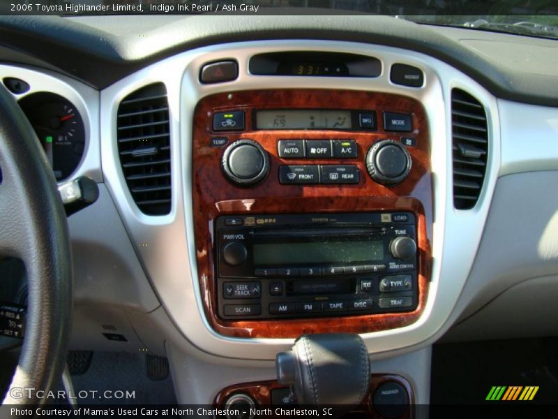 Indigo Ink Pearl / Ash Gray 2006 Toyota Highlander Limited