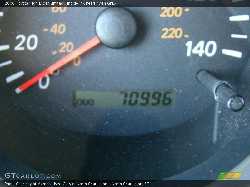 Indigo Ink Pearl / Ash Gray 2006 Toyota Highlander Limited