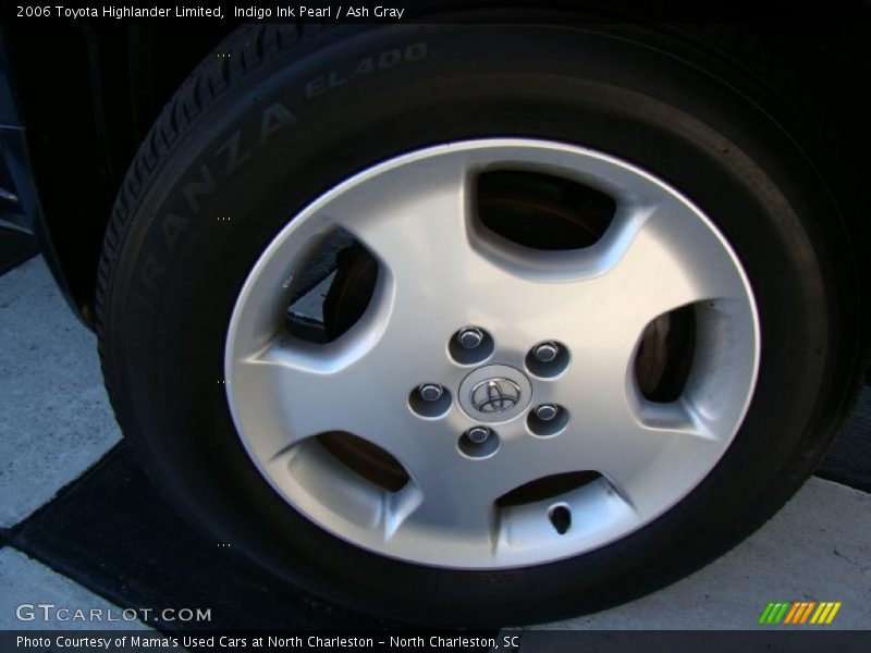 Indigo Ink Pearl / Ash Gray 2006 Toyota Highlander Limited