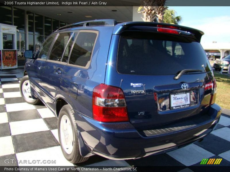Indigo Ink Pearl / Ash Gray 2006 Toyota Highlander Limited