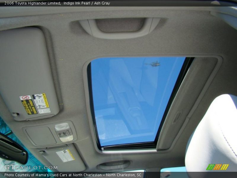 Indigo Ink Pearl / Ash Gray 2006 Toyota Highlander Limited