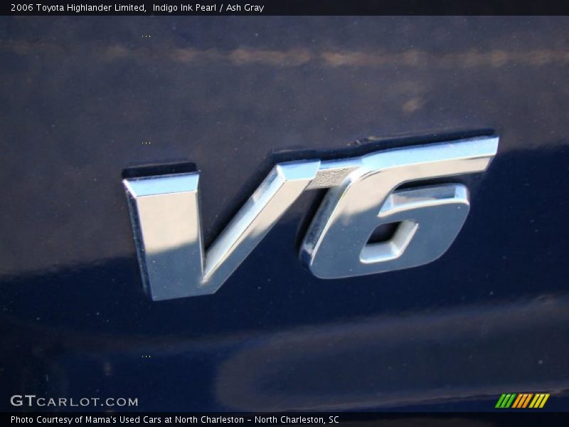 Indigo Ink Pearl / Ash Gray 2006 Toyota Highlander Limited