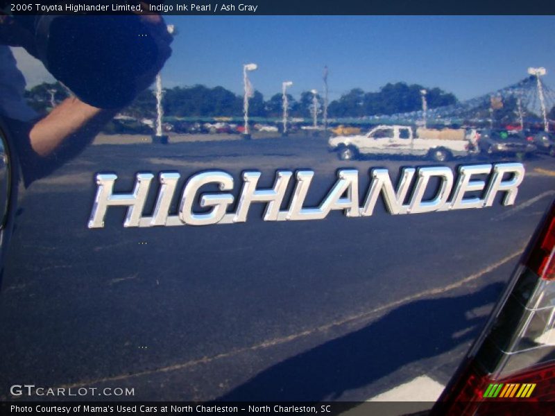 Indigo Ink Pearl / Ash Gray 2006 Toyota Highlander Limited