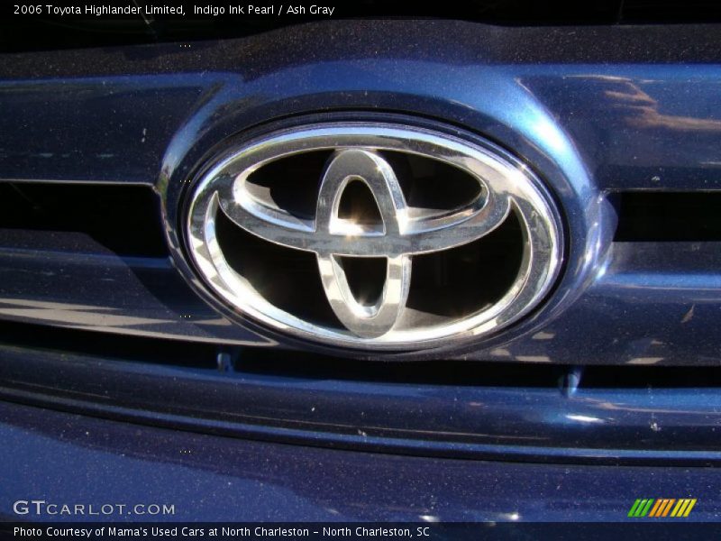 Indigo Ink Pearl / Ash Gray 2006 Toyota Highlander Limited