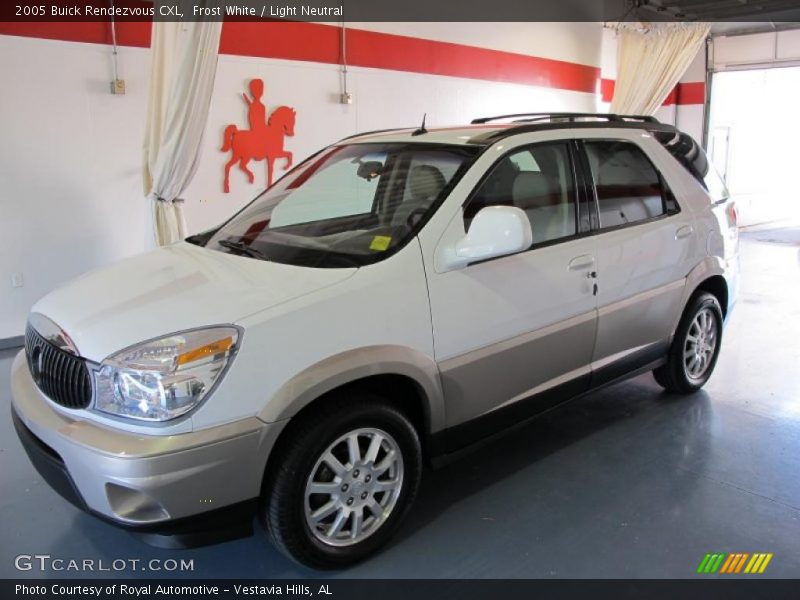 Frost White / Light Neutral 2005 Buick Rendezvous CXL