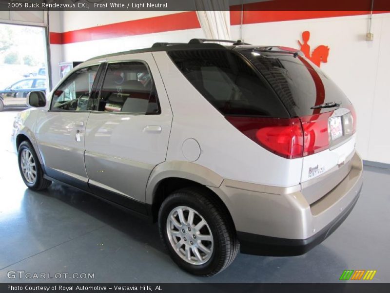 Frost White / Light Neutral 2005 Buick Rendezvous CXL