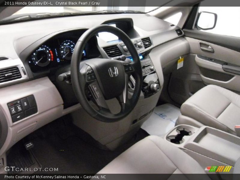 Dashboard of 2011 Odyssey EX-L