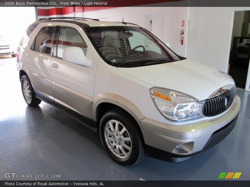 Frost White / Light Neutral 2005 Buick Rendezvous CXL