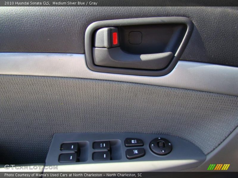 Medium Silver Blue / Gray 2010 Hyundai Sonata GLS