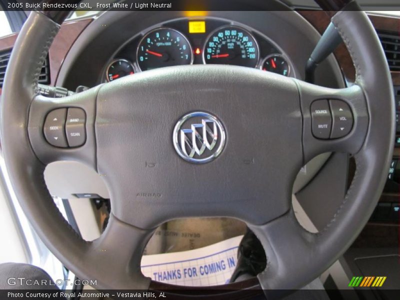 Frost White / Light Neutral 2005 Buick Rendezvous CXL