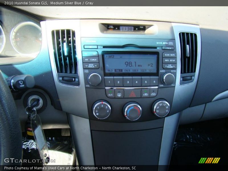 Medium Silver Blue / Gray 2010 Hyundai Sonata GLS
