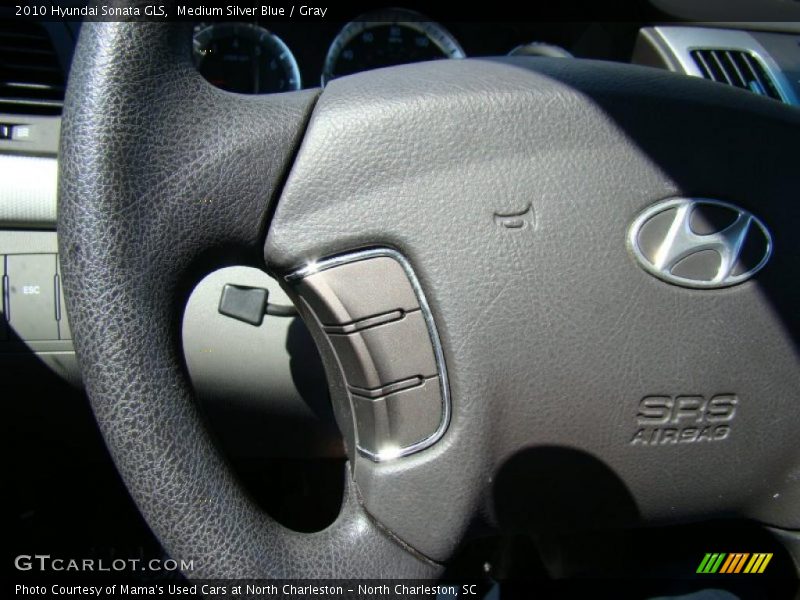 Medium Silver Blue / Gray 2010 Hyundai Sonata GLS