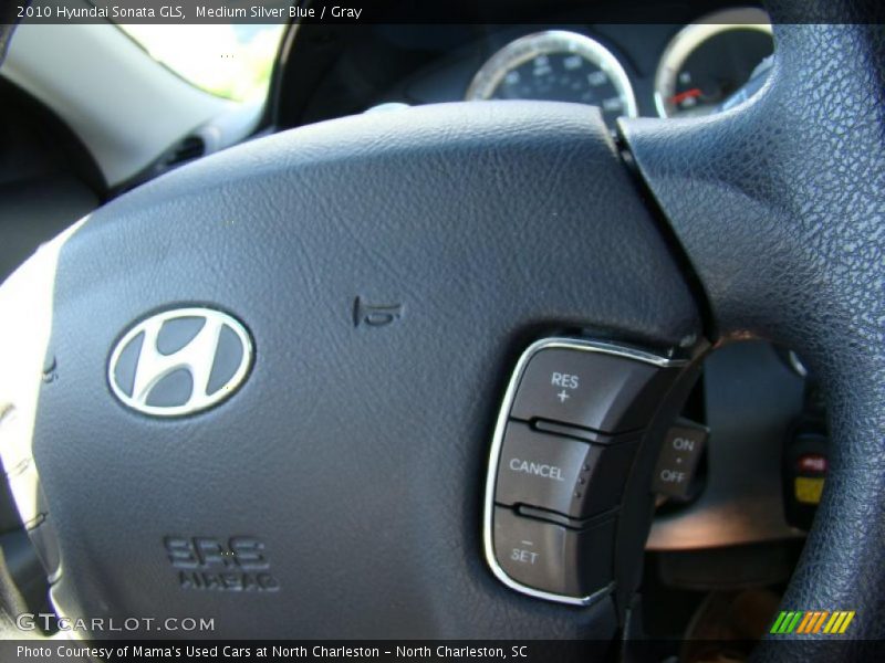 Medium Silver Blue / Gray 2010 Hyundai Sonata GLS