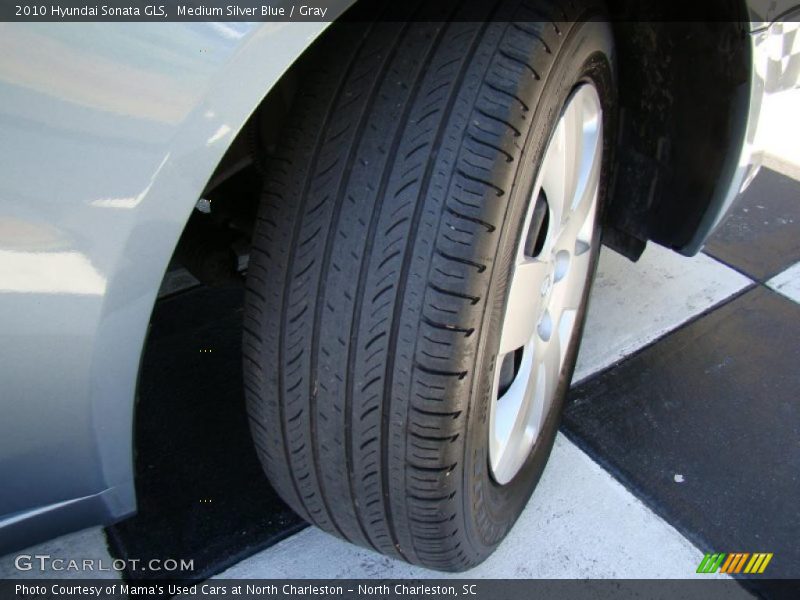 Medium Silver Blue / Gray 2010 Hyundai Sonata GLS