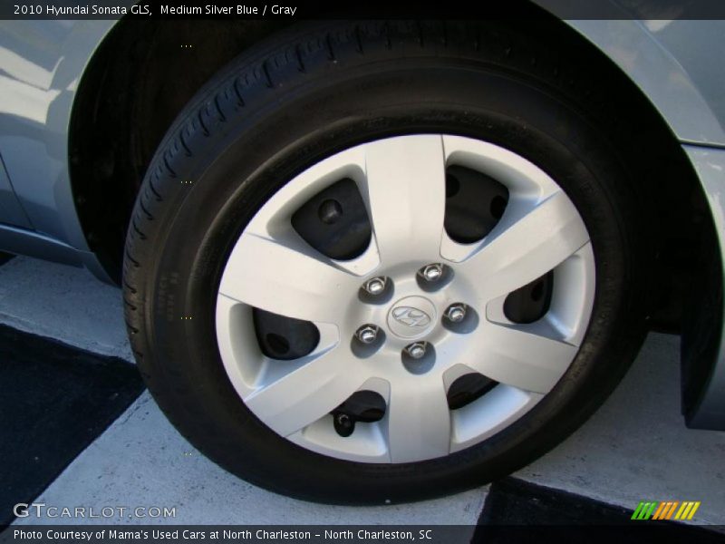 Medium Silver Blue / Gray 2010 Hyundai Sonata GLS