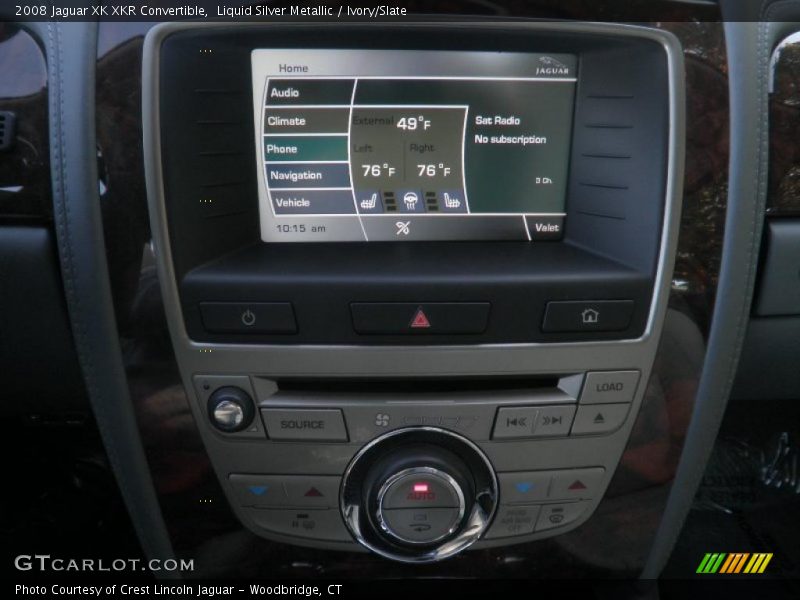 Liquid Silver Metallic / Ivory/Slate 2008 Jaguar XK XKR Convertible