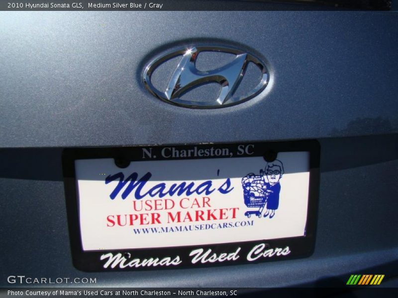 Medium Silver Blue / Gray 2010 Hyundai Sonata GLS