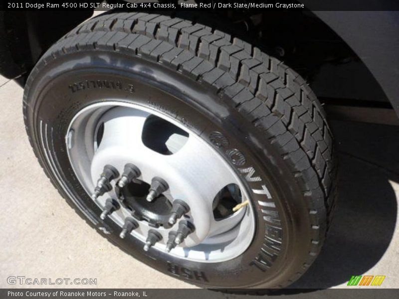  2011 Ram 4500 HD SLT Regular Cab 4x4 Chassis Wheel