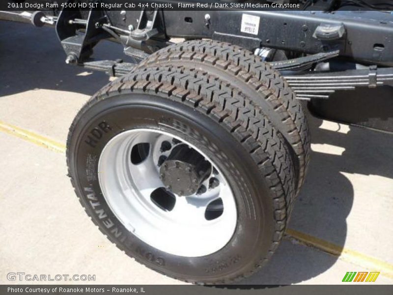  2011 Ram 4500 HD SLT Regular Cab 4x4 Chassis Wheel