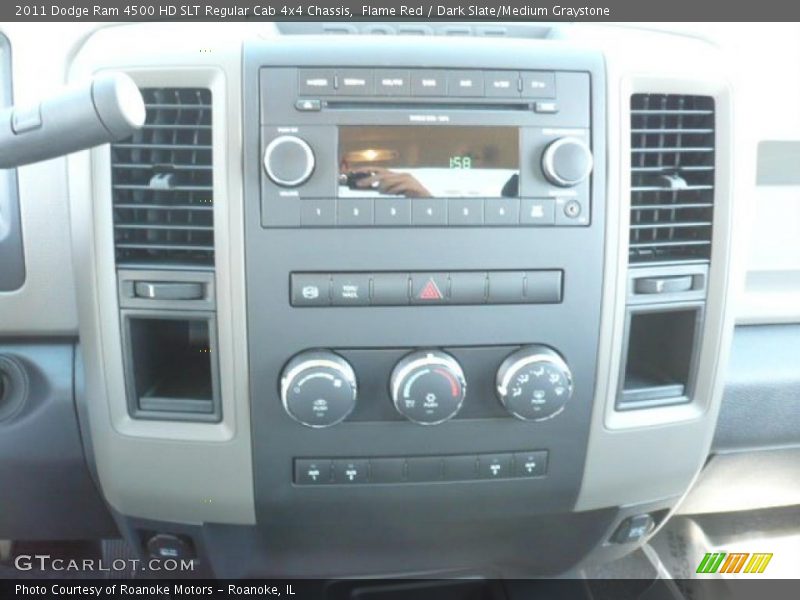 Controls of 2011 Ram 4500 HD SLT Regular Cab 4x4 Chassis