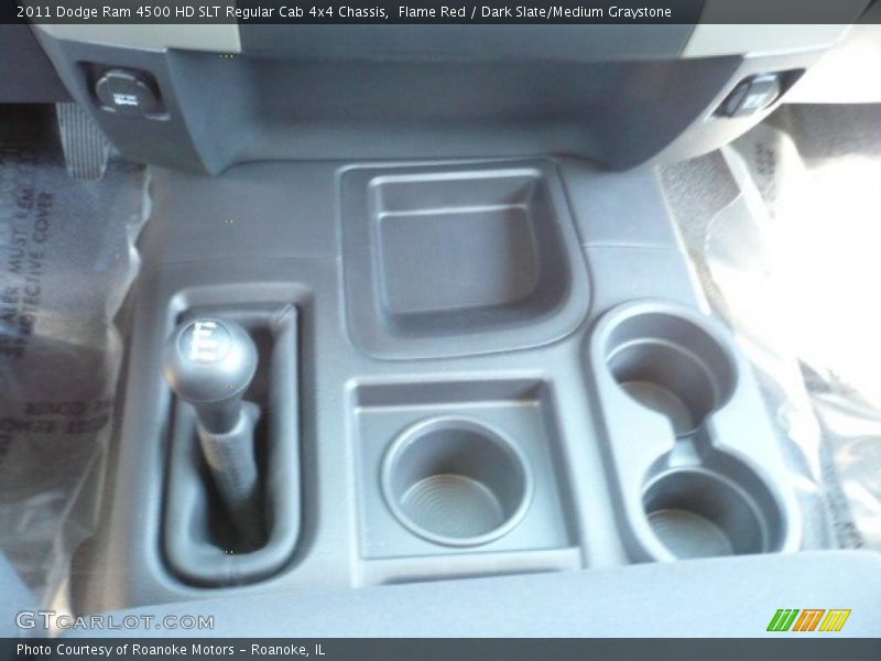 Controls of 2011 Ram 4500 HD SLT Regular Cab 4x4 Chassis