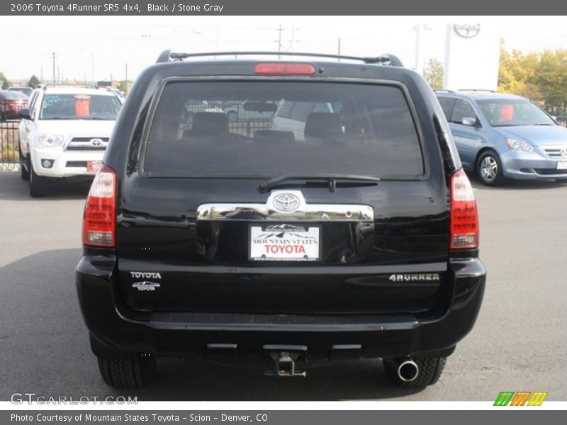 Black / Stone Gray 2006 Toyota 4Runner SR5 4x4