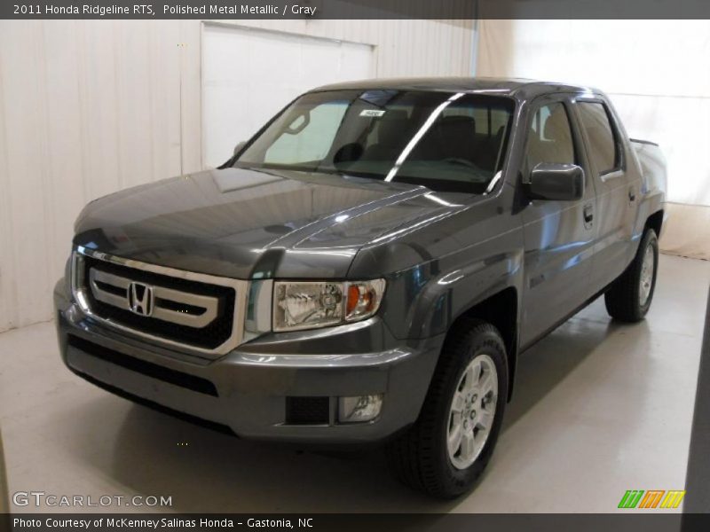 Polished Metal Metallic / Gray 2011 Honda Ridgeline RTS