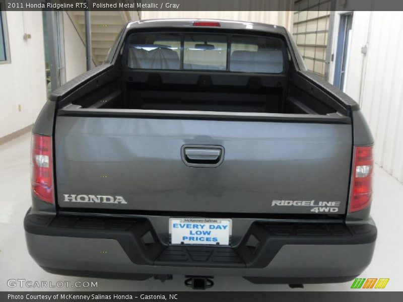 Polished Metal Metallic / Gray 2011 Honda Ridgeline RTS