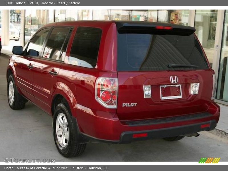 Redrock Pearl / Saddle 2006 Honda Pilot LX