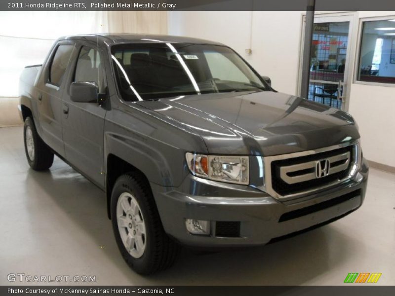 Polished Metal Metallic / Gray 2011 Honda Ridgeline RTS