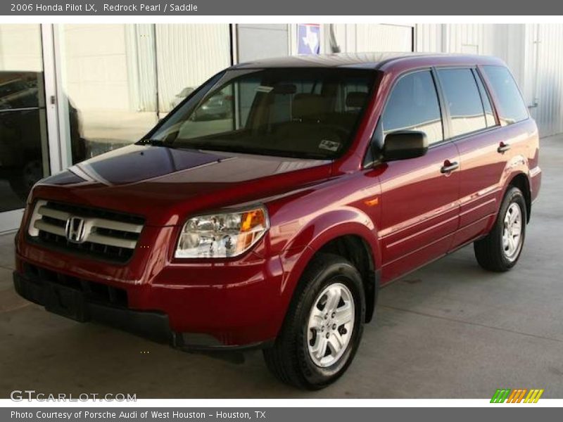 Redrock Pearl / Saddle 2006 Honda Pilot LX