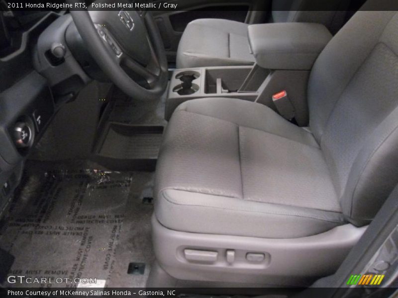  2011 Ridgeline RTS Gray Interior