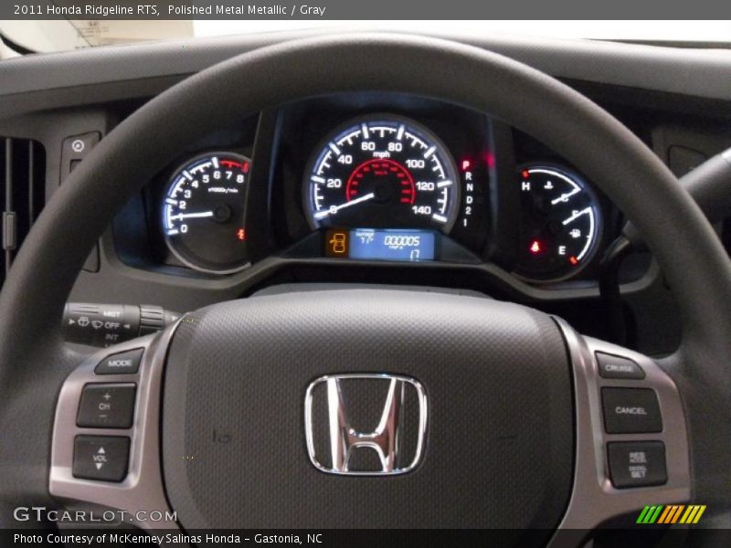  2011 Ridgeline RTS Steering Wheel
