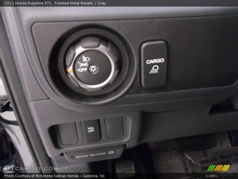 Polished Metal Metallic / Gray 2011 Honda Ridgeline RTS