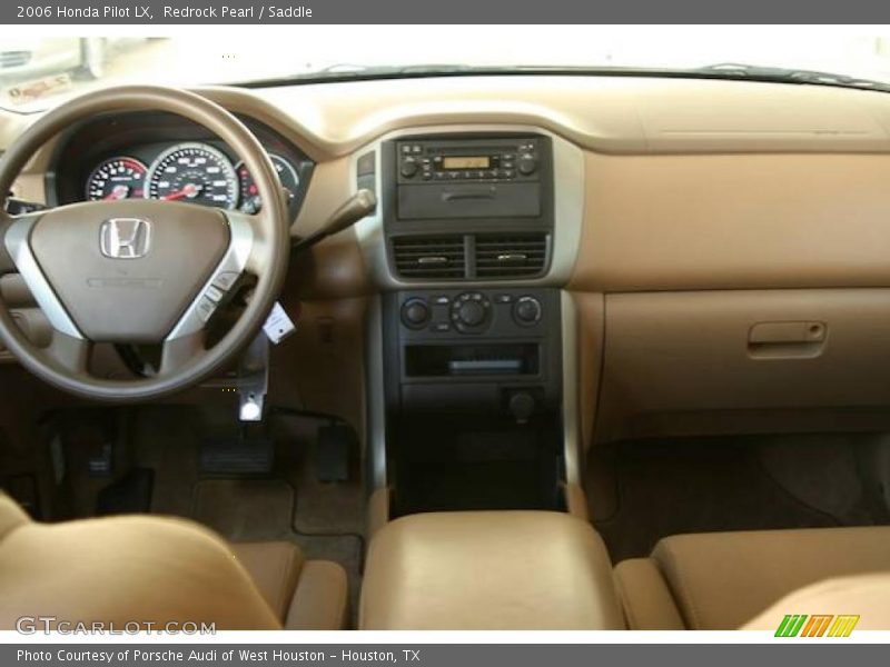 Redrock Pearl / Saddle 2006 Honda Pilot LX